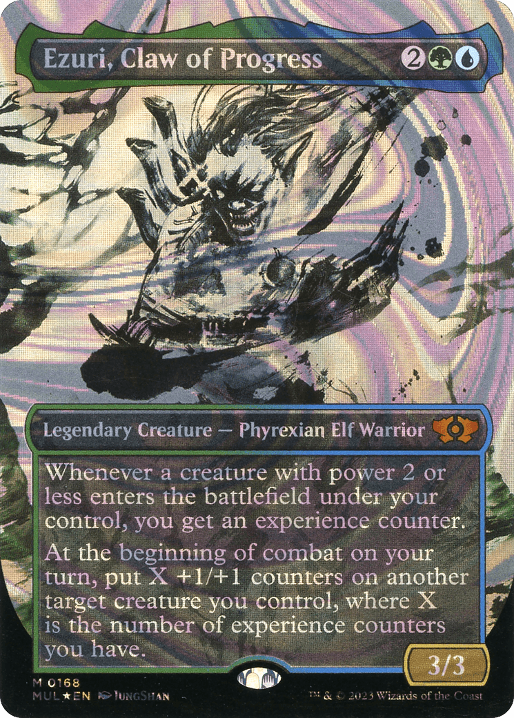 Ezuri, Claw of Progress (Halo Foil) [Multiverse Legends] - Trinity Hobby