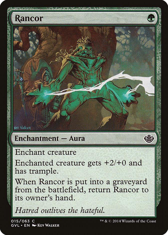 Rancor (Garruk vs. Liliana) [Duel Decks Anthology] - Trinity Hobby