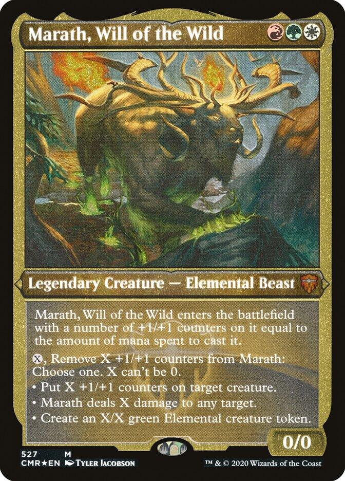 Marath, Will of the Wild (Etched) [Commander Legends] - Trinity Hobby