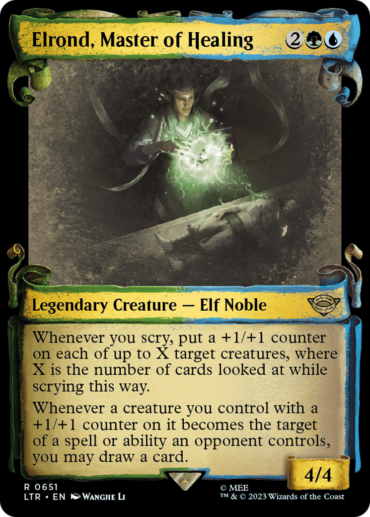 Elrond, Master of Healing [The Lord of the Rings: Tales of Middle-Earth Showcase Scrolls] - Trinity Hobby