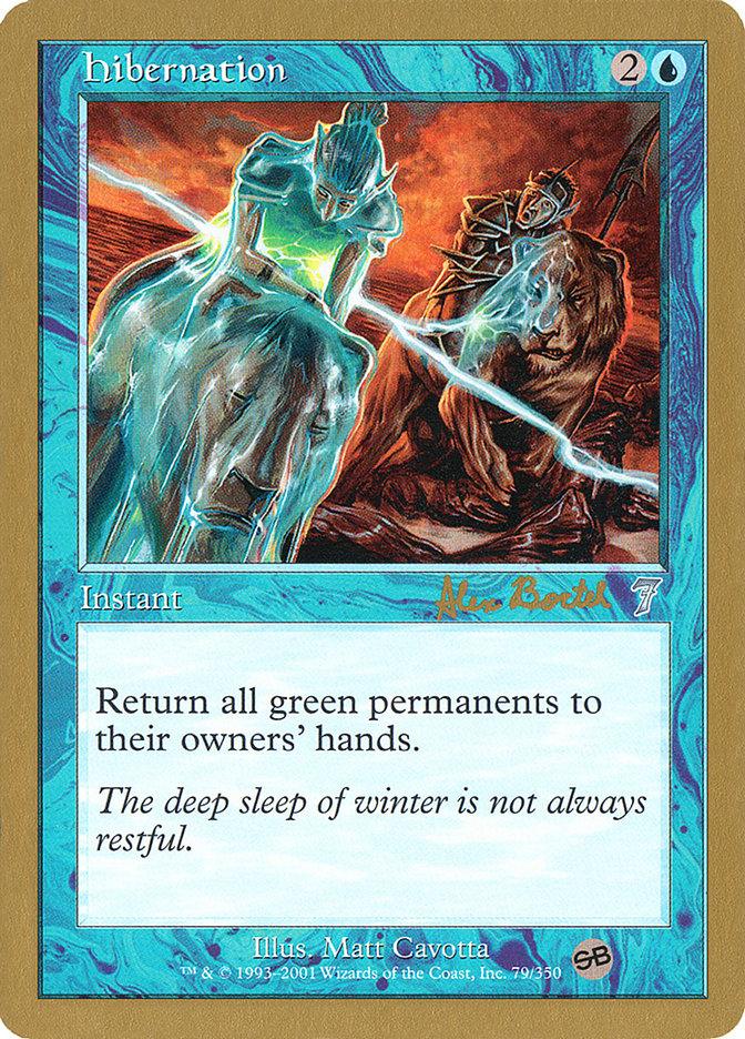 Hibernation (Alex Borteh) (SB) [World Championship Decks 2001] - Trinity Hobby
