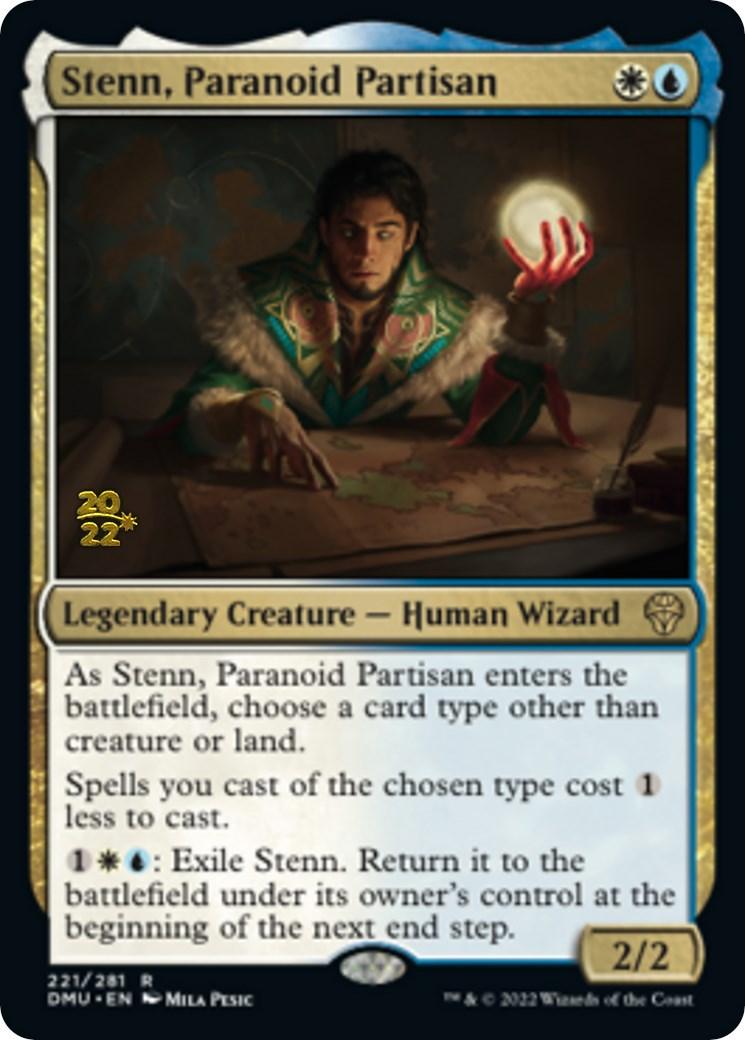 Stenn, Paranoid Partisan [Dominaria United Prerelease Promos] - Trinity Hobby