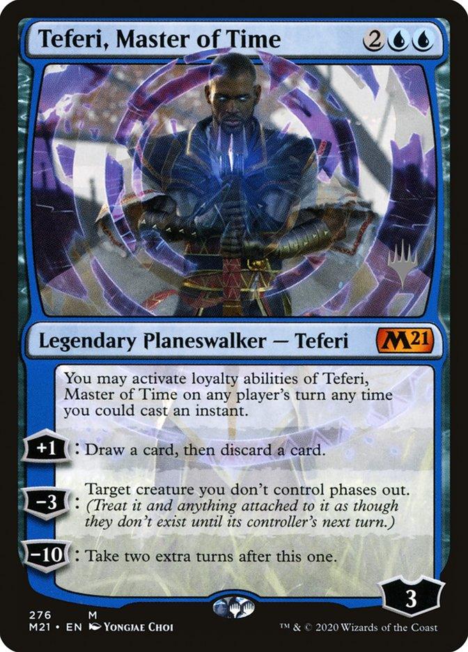 Teferi, Master of Time (Promo Pack) (276) [Core Set 2021 Promos] - Trinity Hobby
