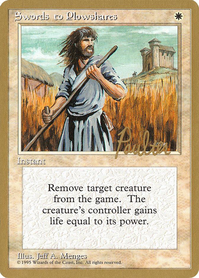 Swords to Plowshares (Preston Poulter) [Pro Tour Collector Set] - Trinity Hobby