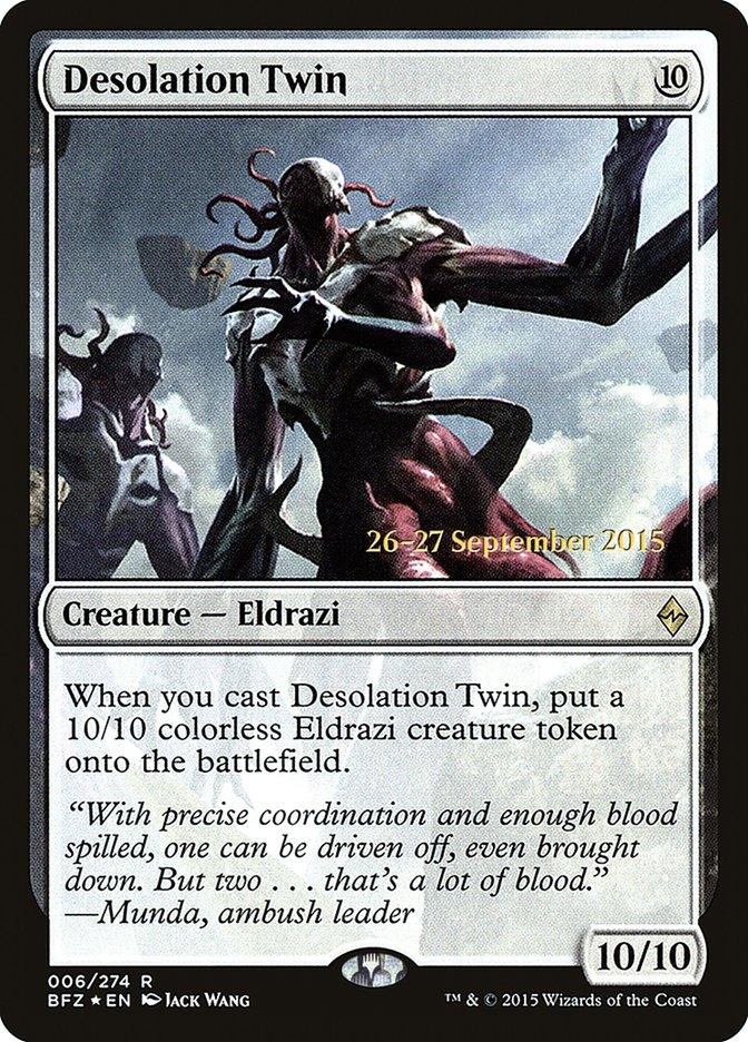 Desolation Twin [Battle for Zendikar Prerelease Promos] - Trinity Hobby