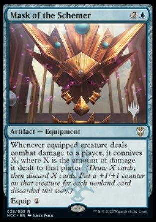 Mask of the Schemer (Promo Pack) [Streets of New Capenna Commander Promos] - Trinity Hobby