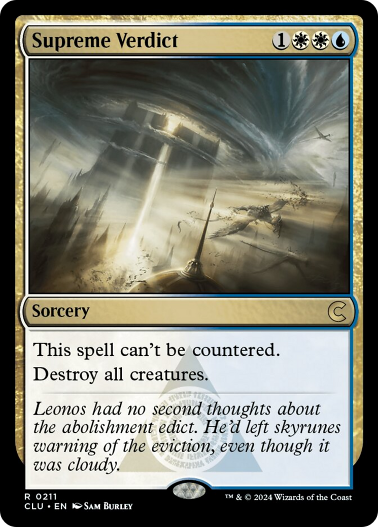 Supreme Verdict [Ravnica: Clue Edition] - Trinity Hobby