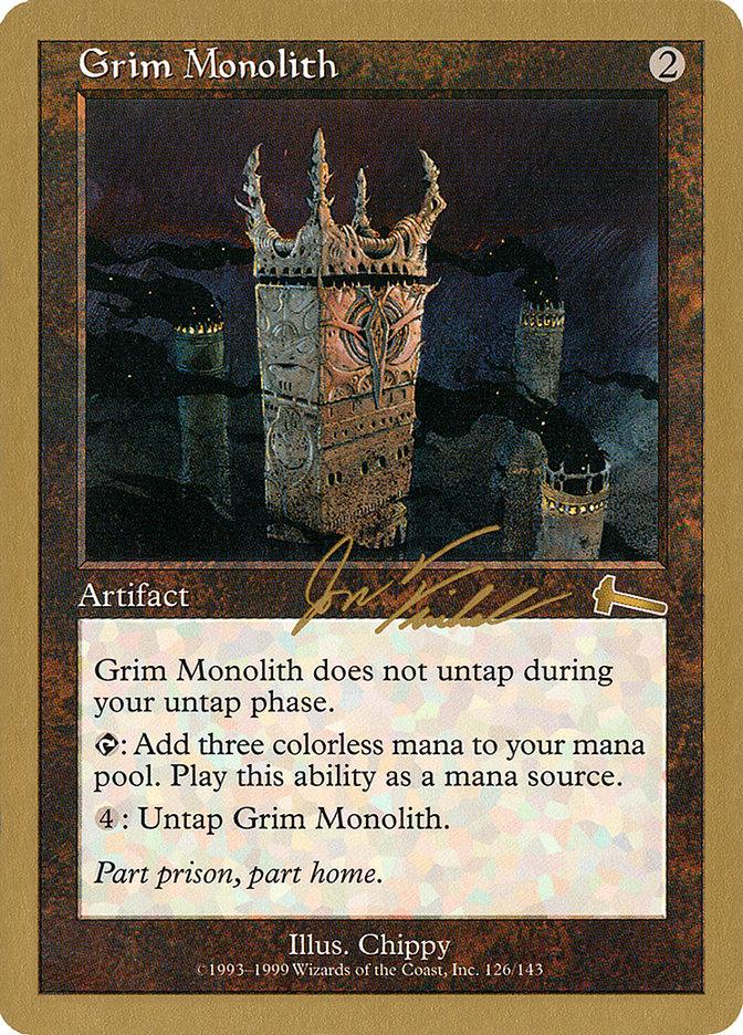 Grim Monolith (Jon Finkel) [World Championship Decks 2000] - Trinity Hobby