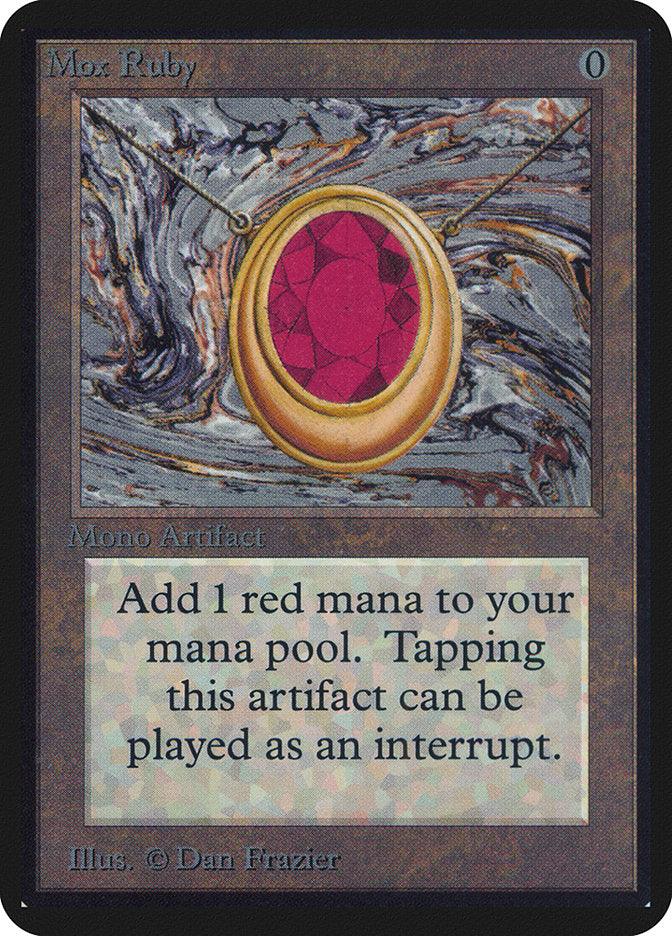 Mox Ruby [Alpha Edition] - Trinity Hobby