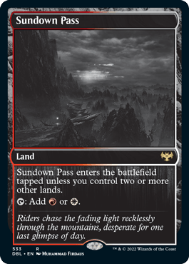 Sundown Pass [Innistrad: Double Feature] - Trinity Hobby