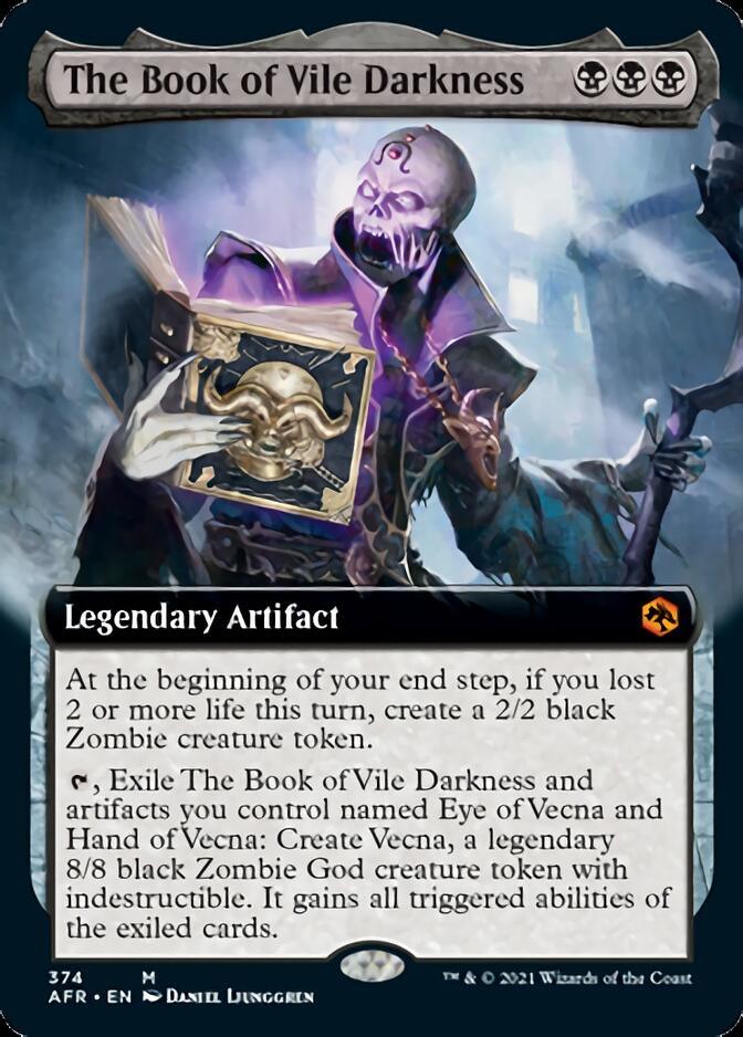 The Book of Vile Darkness (Extended Art) [Dungeons & Dragons: Adventures in the Forgotten Realms] - Trinity Hobby