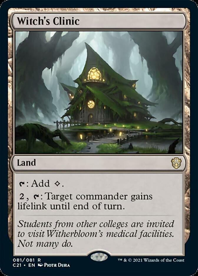 Witch's Clinic [Commander 2021] - Trinity Hobby