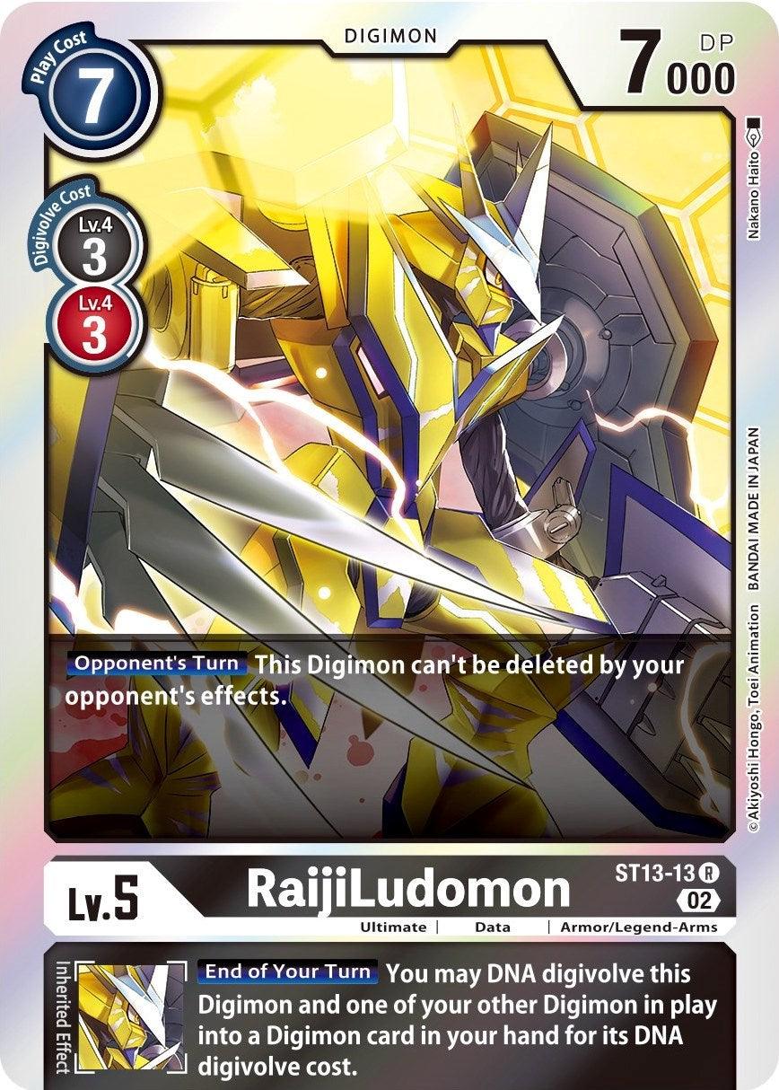 RaijiLudomon [ST13-13] [Starter Deck: Ragnaloardmon]Digimon Trading Card Game