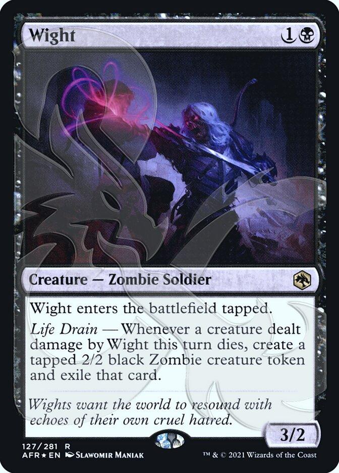 Wight (Ampersand Promo) [Dungeons & Dragons: Adventures in the Forgotten Realms Promos] - Trinity Hobby