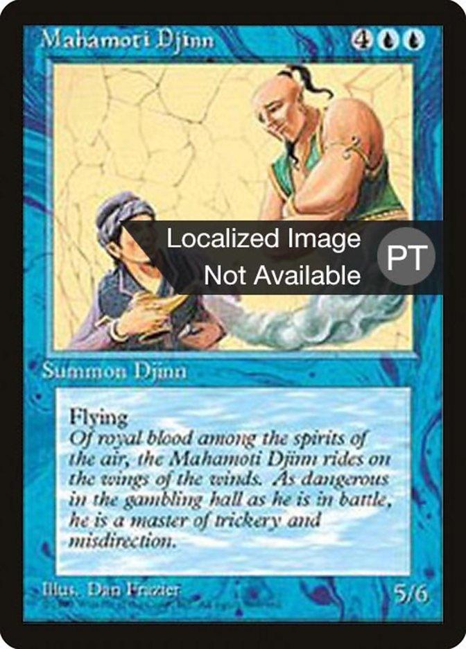 Mahamoti Djinn [Fourth Edition (Foreign Black Border)] - Trinity Hobby