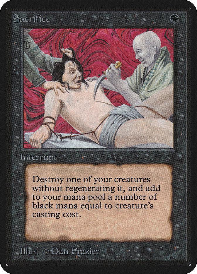 Sacrifice [Alpha Edition] - Trinity Hobby