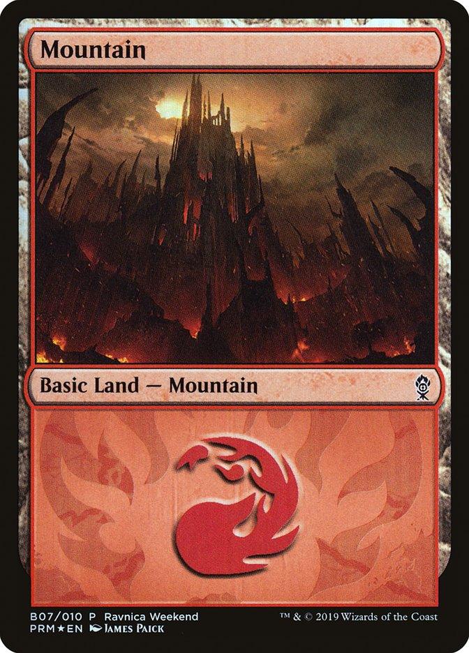 Mountain (B07) [Ravnica Allegiance Guild Kit] - Trinity Hobby