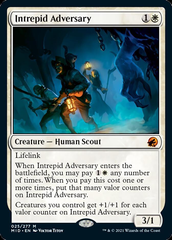 Intrepid Adversary [Innistrad: Midnight Hunt] - Trinity Hobby
