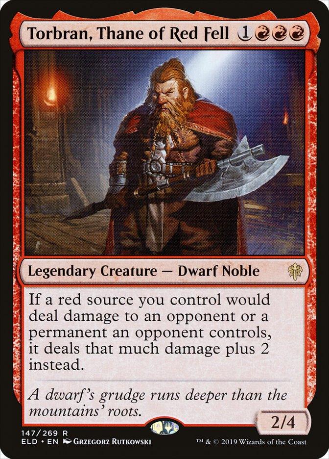Torbran, Thane of Red Fell [Throne of Eldraine] - Trinity Hobby