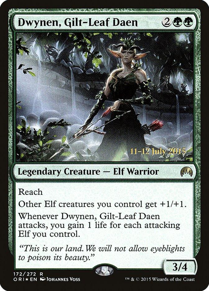 Dwynen, Gilt-Leaf Daen [Magic Origins Prerelease Promos] - Trinity Hobby