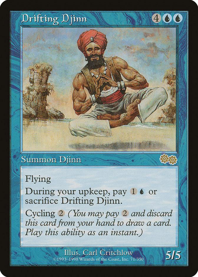 Drifting Djinn [Urza's Saga] - Trinity Hobby