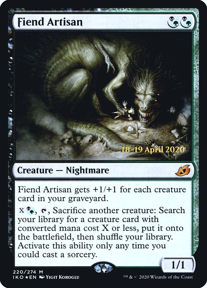 Fiend Artisan [Ikoria: Lair of Behemoths Prerelease Promos] - Trinity Hobby