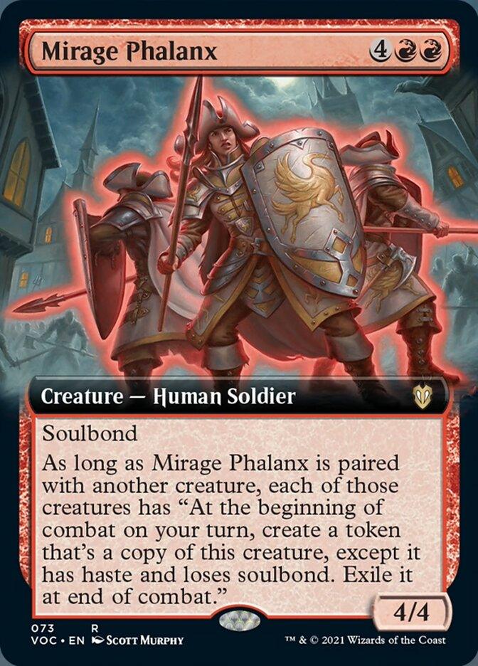 Mirage Phalanx (Extended Art) [Innistrad: Crimson Vow Commander] - Trinity Hobby