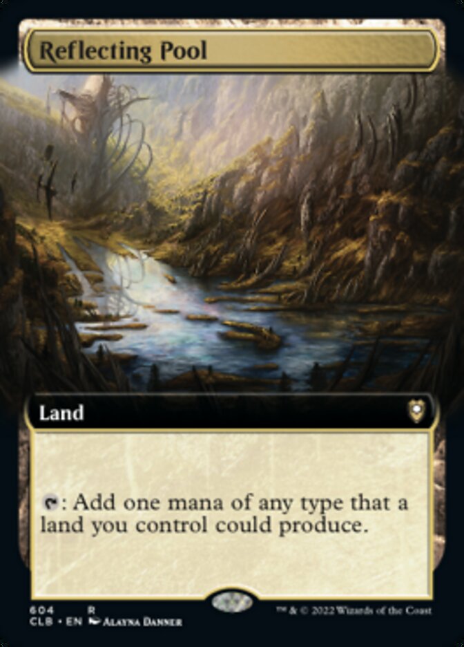 Reflecting Pool (Extended Art) [Commander Legends: Battle for Baldur's Gate] - Trinity Hobby