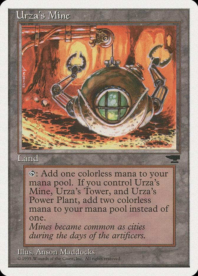 Urza's Mine (Orange Background) [Chronicles] - Trinity Hobby