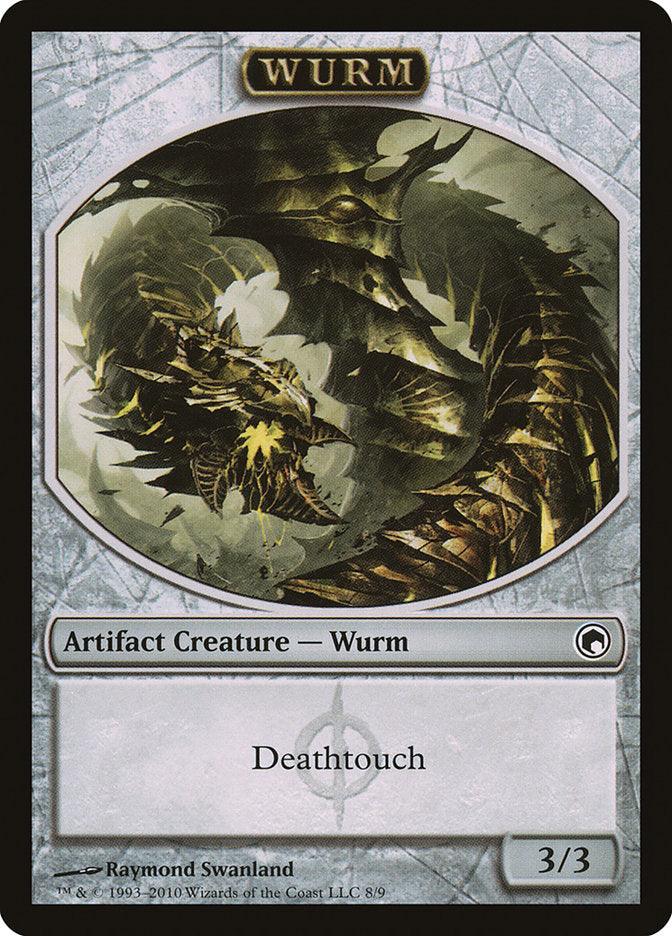 Wurm Token (8/9) [Scars of Mirrodin Tokens] - Trinity Hobby