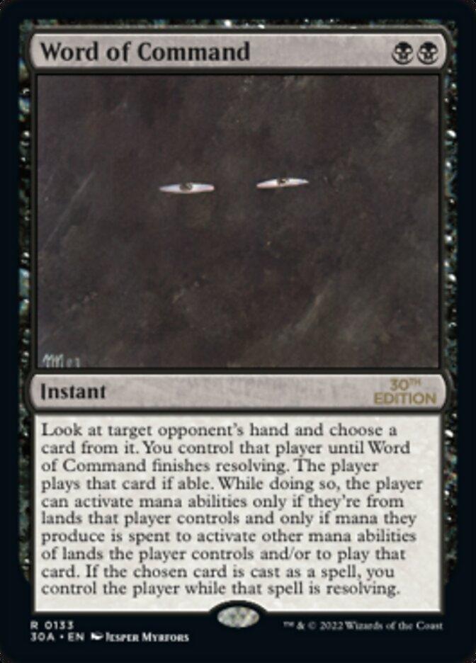 Word of Command [30th Anniversary Edition] - Trinity Hobby