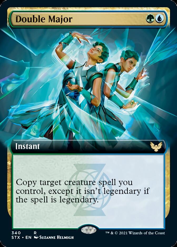 Double Major (Extended Art) [Strixhaven: School of Mages] - Trinity Hobby