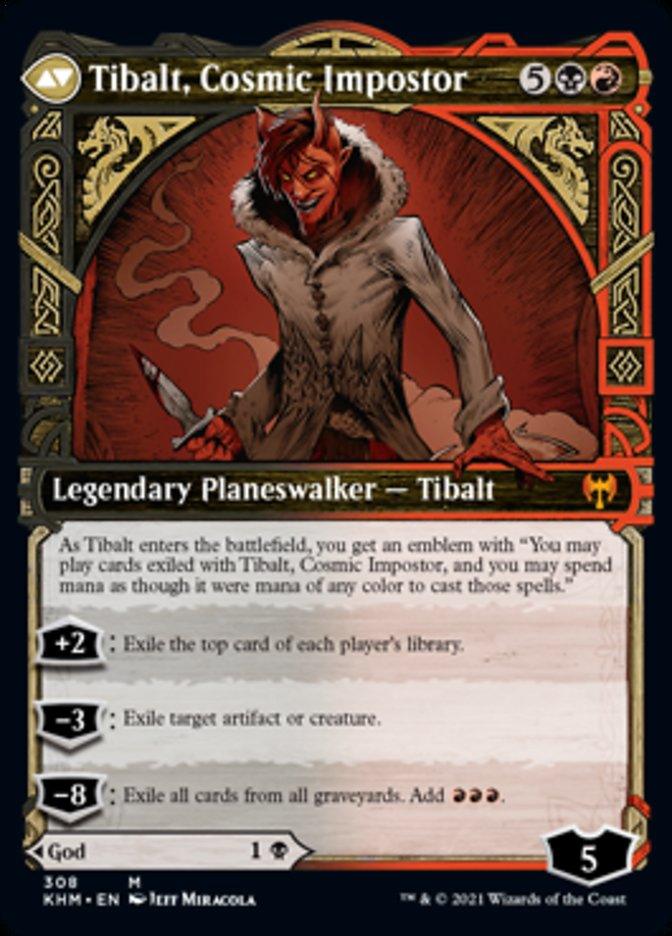 Valki, God of Lies // Tibalt, Cosmic Impostor (Showcase) [Kaldheim] - Trinity Hobby