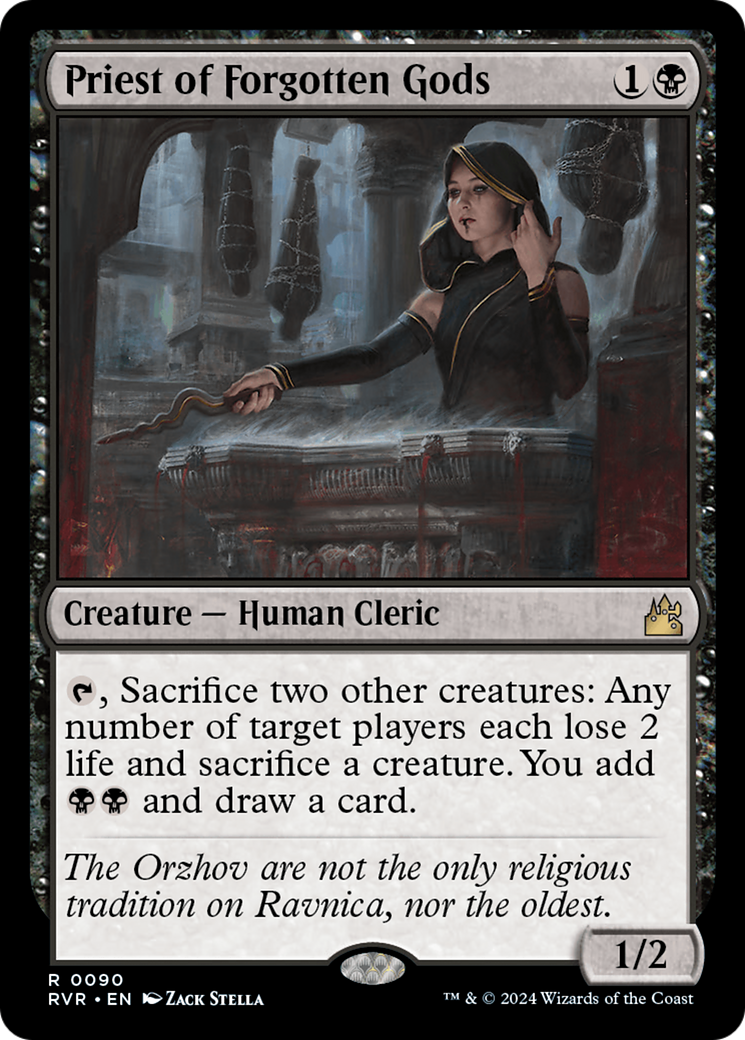 Priest of Forgotten Gods [Ravnica Remastered] - Trinity Hobby