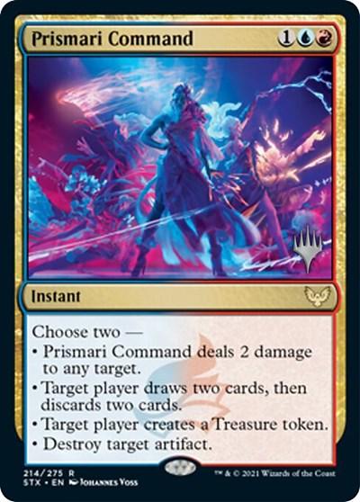 Prismari Command (Promo Pack) [Strixhaven: School of Mages Promos] - Trinity Hobby