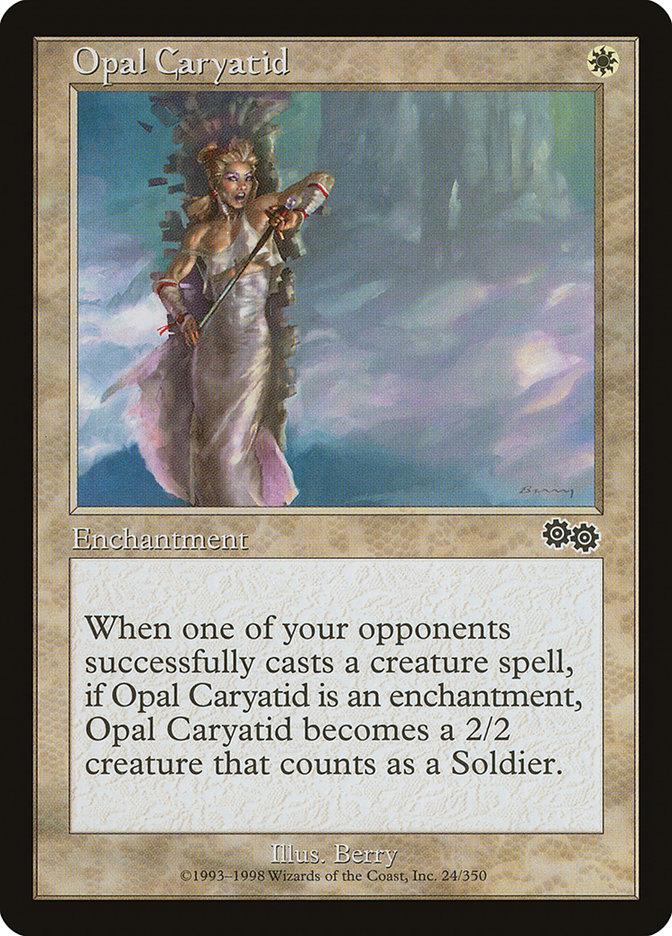 Opal Caryatid [Urza's Saga] - Trinity Hobby