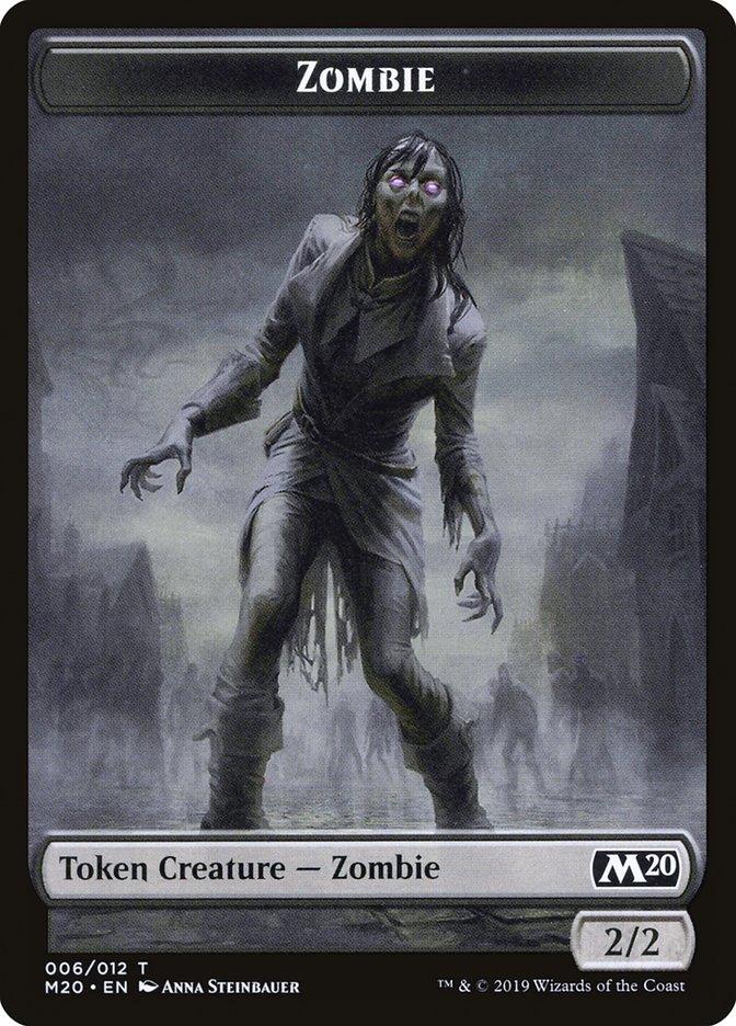 Soldier // Zombie Double-Sided Token [Game Night 2019 Tokens] - Trinity Hobby
