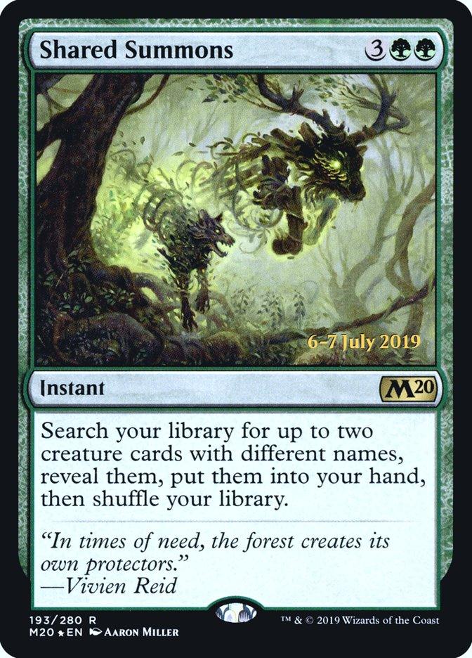 Shared Summons [Core Set 2020 Prerelease Promos] - Trinity Hobby