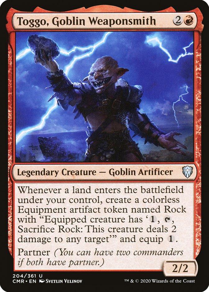 Toggo, Goblin Weaponsmith [Commander Legends] - Trinity Hobby