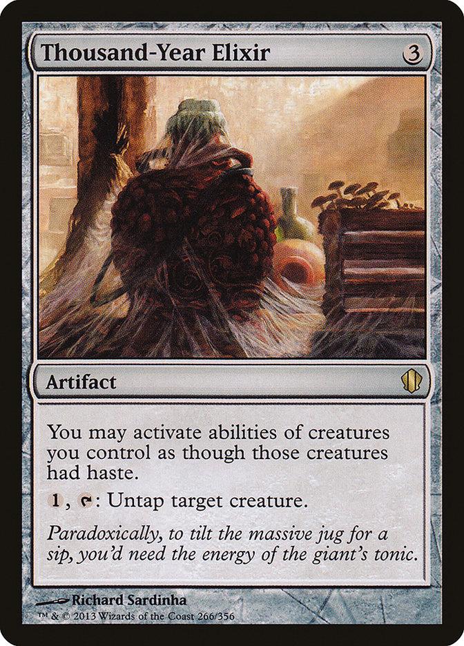 Thousand-Year Elixir [Commander 2013] - Trinity Hobby