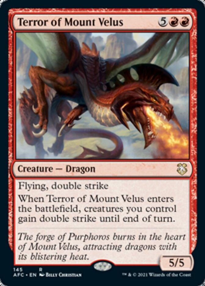 Terror of Mount Velus [Dungeons & Dragons: Adventures in the Forgotten Realms Commander] - Trinity Hobby