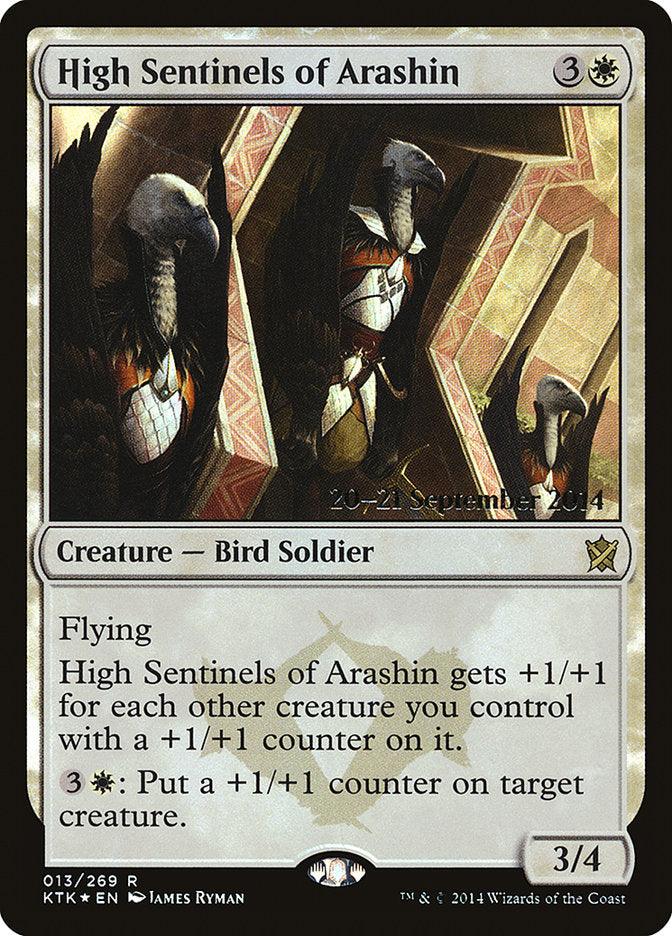 High Sentinels of Arashin [Khans of Tarkir Prerelease Promos] - Trinity Hobby