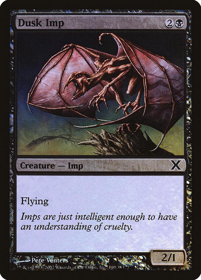 Dusk Imp (Premium Foil) [Tenth Edition] - Trinity Hobby