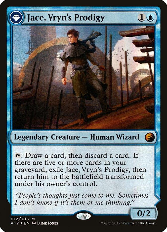 Jace, Vryn's Prodigy // Jace, Telepath Unbound [From the Vault: Transform] - Trinity Hobby