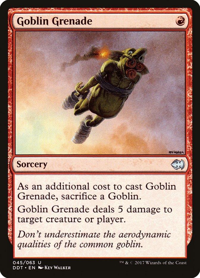 Goblin Grenade [Duel Decks: Merfolk vs. Goblins] - Trinity Hobby