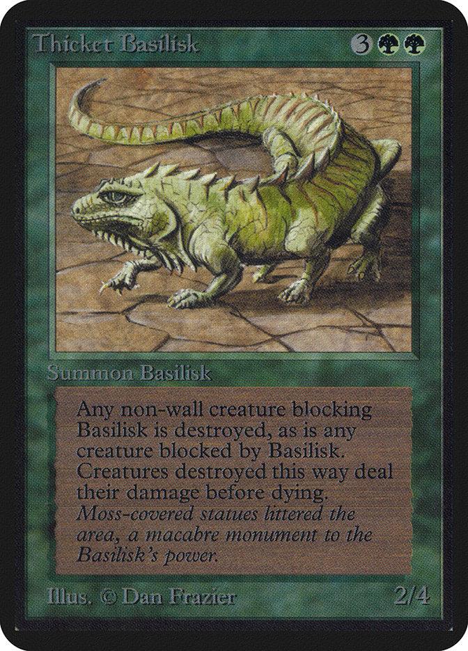 Thicket Basilisk [Alpha Edition] - Trinity Hobby