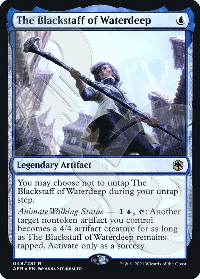 The Blackstaff of Waterdeep (Ampersand Promo) [Dungeons & Dragons: Adventures in the Forgotten Realms Promos] - Trinity Hobby