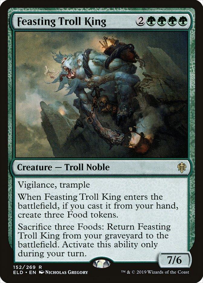 Feasting Troll King [Throne of Eldraine] - Trinity Hobby
