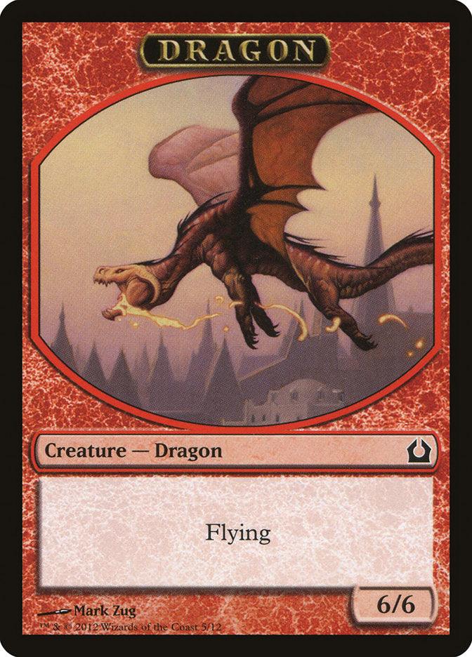 Dragon Token [Return to Ravnica Tokens] - Trinity Hobby