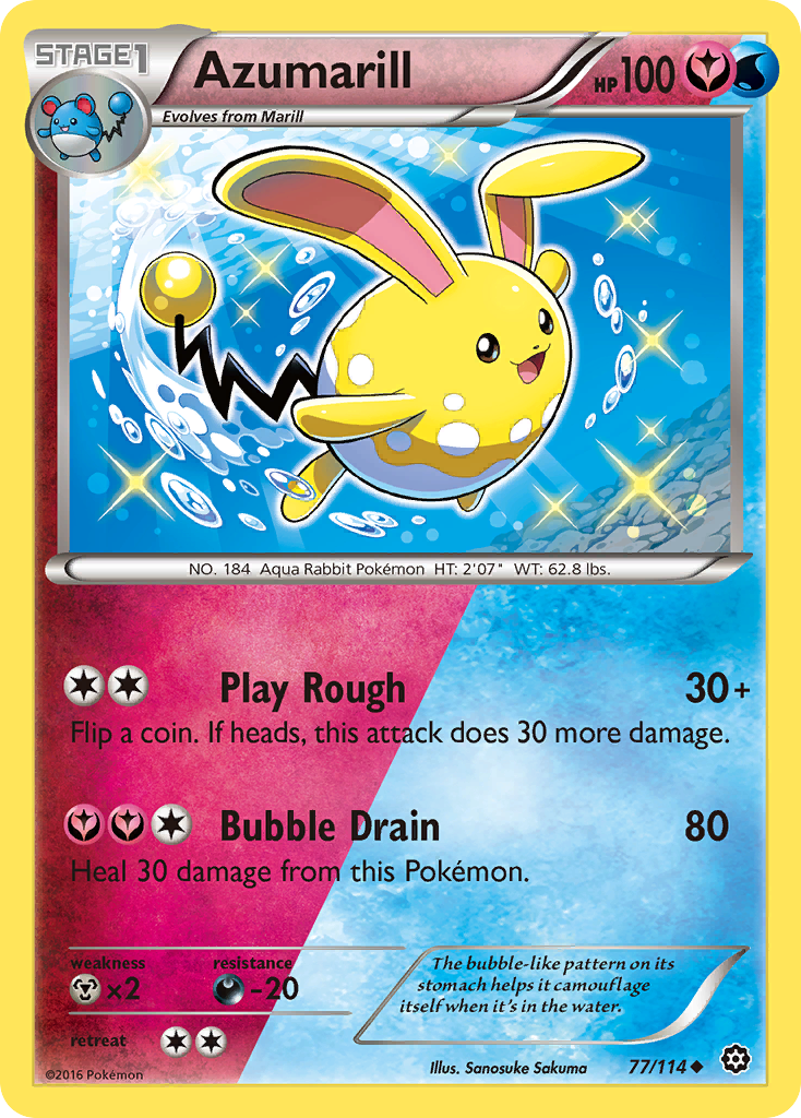 Azumarill (77/114) [XY: Steam Siege] - Trinity Hobby